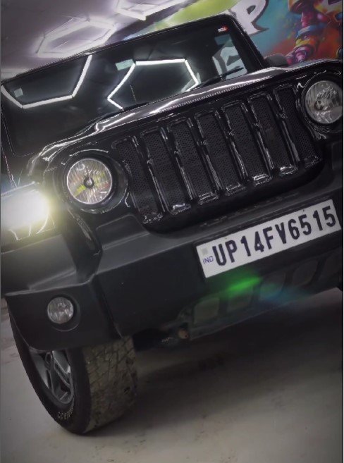 Mahindra thar is now protected with garware ppf